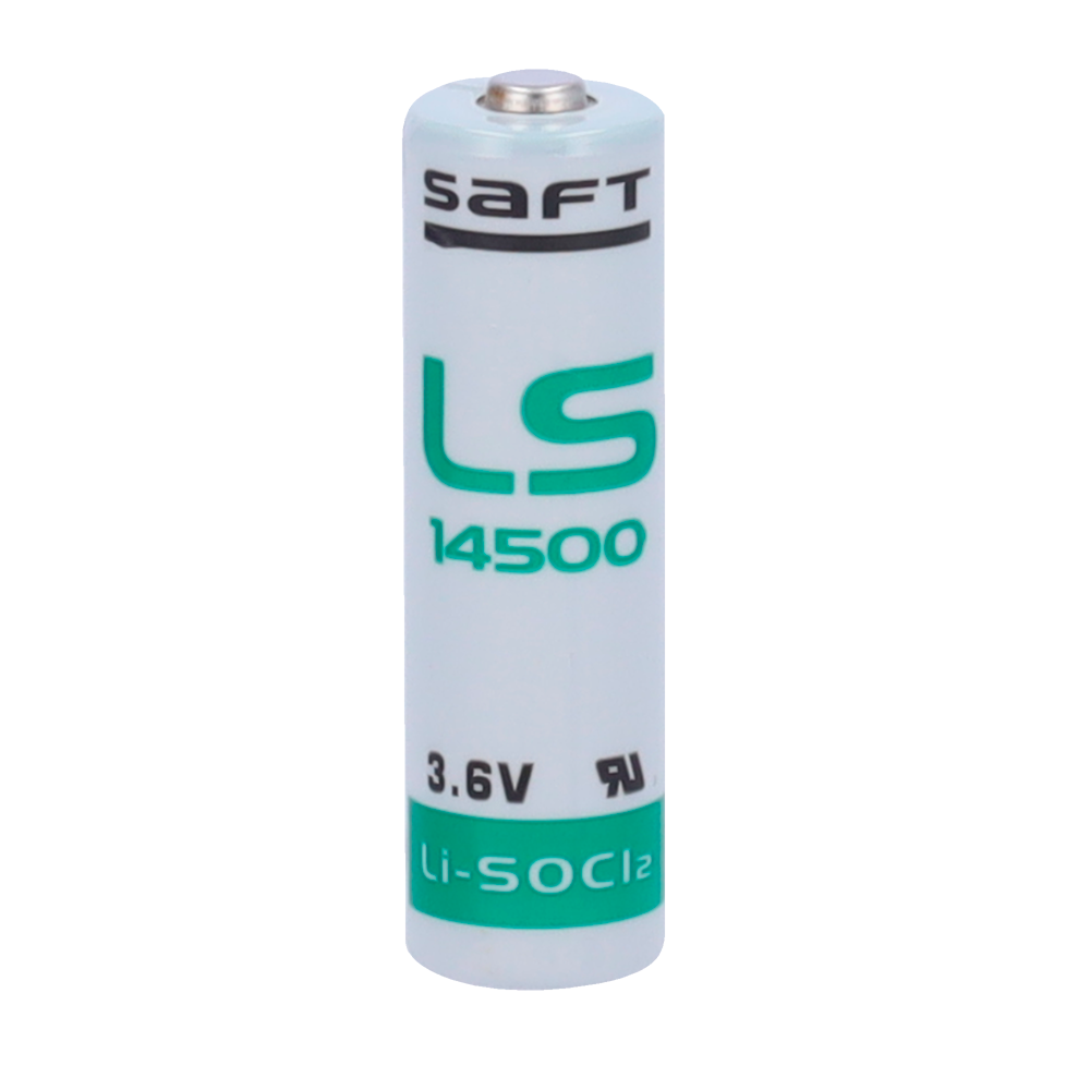 Pile Lithium AA SAFT LS14500   (3.6V - 2.6 Ah)