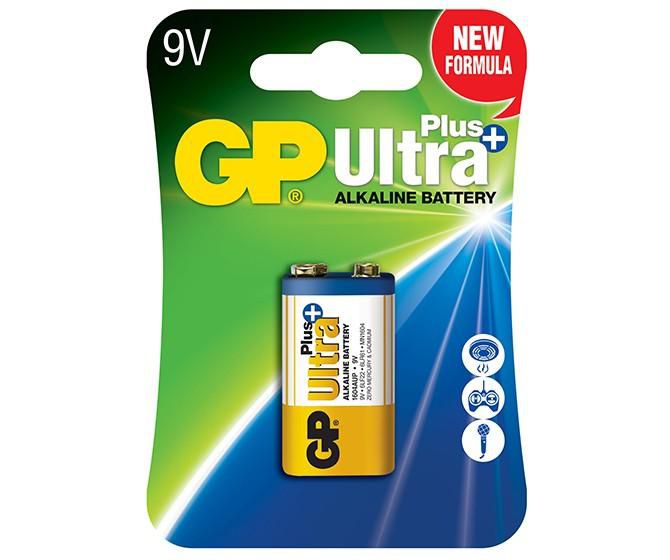 GP Batteries GP Ultra Plus Alkaline 9V