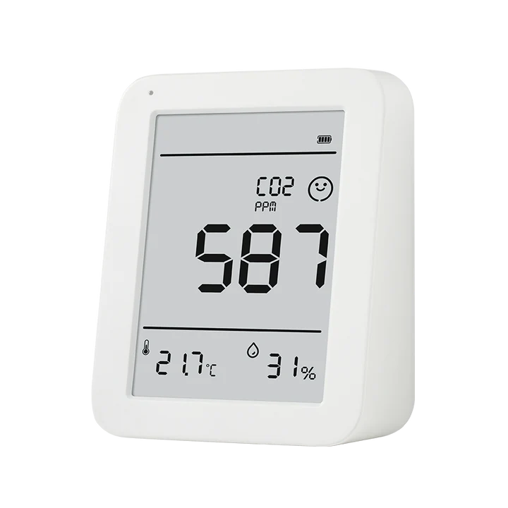MT-CO2-A37  Mesure de la qualité de l'air - Le moniteur affiche la concentration de CO2, température, humidité, date et heure