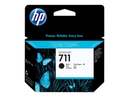 [INK-HP711XLBK] HP 711 original Ink cartridge CZ133A black high capacity 80ml 1-pack