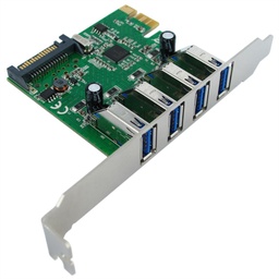 [15.99.2115] VALUE PCI-Express Adapter, 4x USB 3.2 Gen 1, 5 Gbit/s